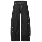 Leg Vintage Black Denim Baggy Jeans — styling shot