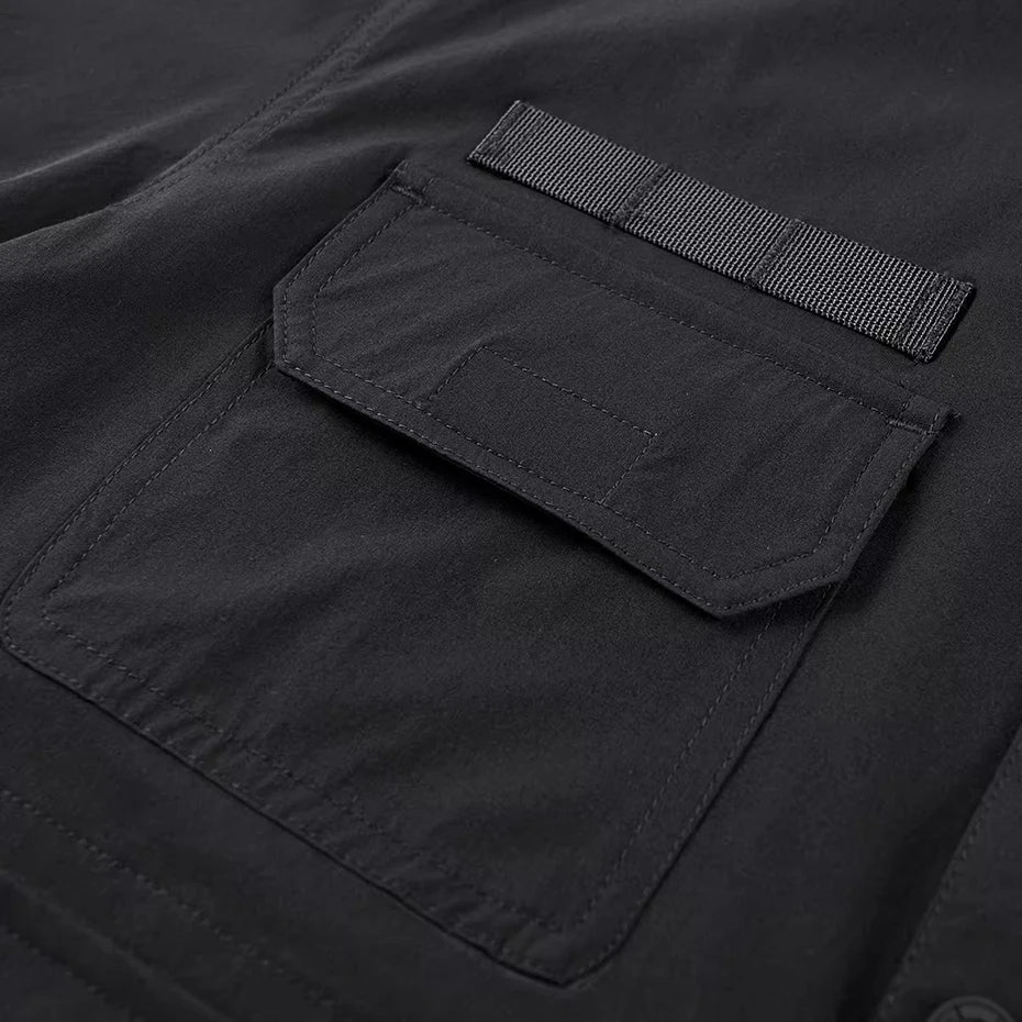Techwear Car Shirt — detail shot