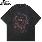 Graffiti Washed T-Shirt — front view