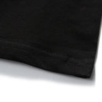 Black Lightning T-Shirt — fabric close-up