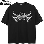 Metal Black Faded T-Shirt — back view