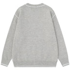 Sweaters Vintage Knit Oversized Sweater — front view