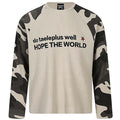 Camouflage Oversized Long Sleeve Tee — styling shot