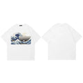 Great White Graphic T-Shirt — fabric close-up