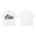 Great White Graphic T-Shirt — fabric close-up