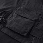 Techwear Car Patchwork Vest — back view