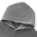 Pullover Vintage Oversized Hoodie — fit shot