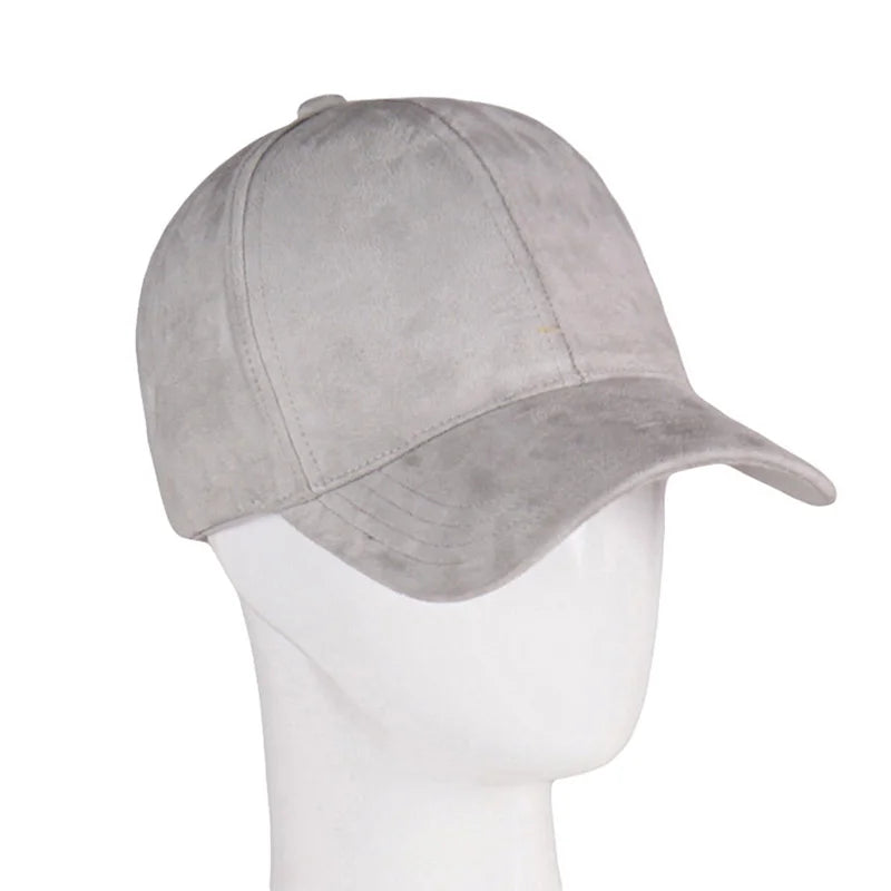 Vintage Suede Hat — flat lay