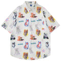 Funny Y2K Cat Graphic Loose Shirt — styling shot