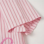 Shirts Cat Graphic Oversized Shirt — fabric close-up
