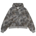 Vintage Leopard Oversized Jacket — styling shot