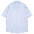 Shirts Cat Graphic Loose Shirt — front view