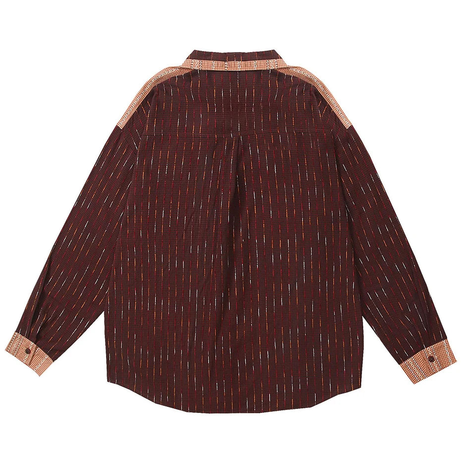Vintage Cartoon Graphic Oversized Shirt — detail shot