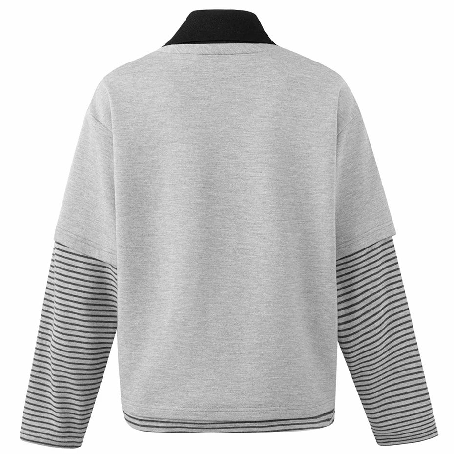 Tshirts Vintage Oversized Long Sleeve Tee — front view