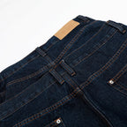 Jeans Blue Loose Denim Shorts — detail shot