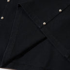 Punk Patchwork Oversized T-Shirt — fabric close-up