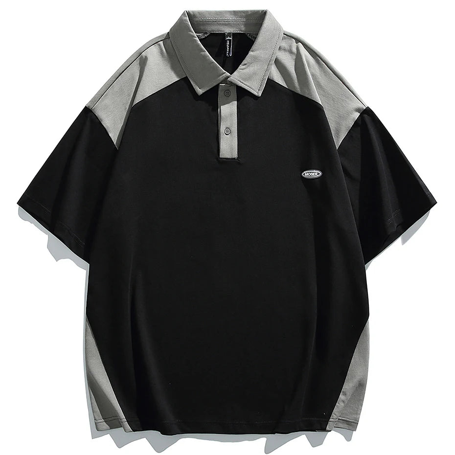 Color Block Oversized T-Shirt — styling shot