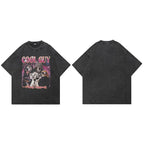 Black Dog Faded T-Shirt — detail shot
