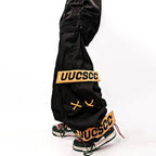 Side Pocket Wide Leg Pants — front view