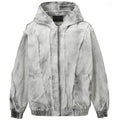 Vintage Hooded Oversized Jacket — back view