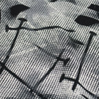 Y2K Skeleton Graphic Oversized T-Shirt — fabric close-up