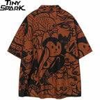 Beach Graphic Shirt — fit shot