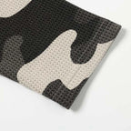 Camouflage Oversized Long Sleeve Tee — fabric close-up