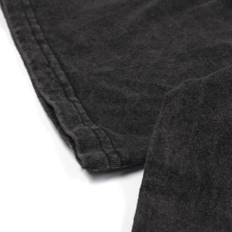 Grey Star Washed T-Shirt — back view