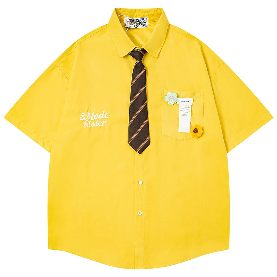 Loose Varsity Jacket — side view