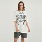 White Lightning Graphic T-Shirt — front view
