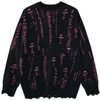 Jumpers Vintage Knit Oversized Sweater — front view