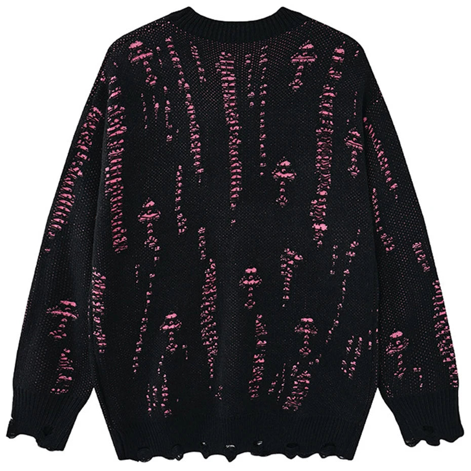 Jumpers Vintage Knit Oversized Sweater — front view
