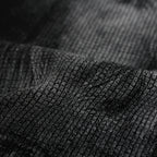 Shirts Y2K Black Graphic Oversized T-Shirt — fabric close-up