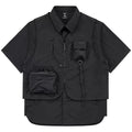 Multi Pocket Cargo Shirt & Vest Set — styling shot