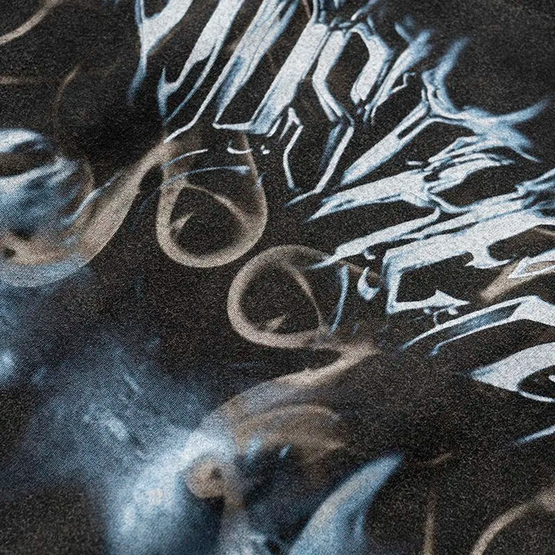 Washed Loose T-Shirt — back view