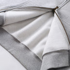 Hooded Oversized Jacket — fabric close-up