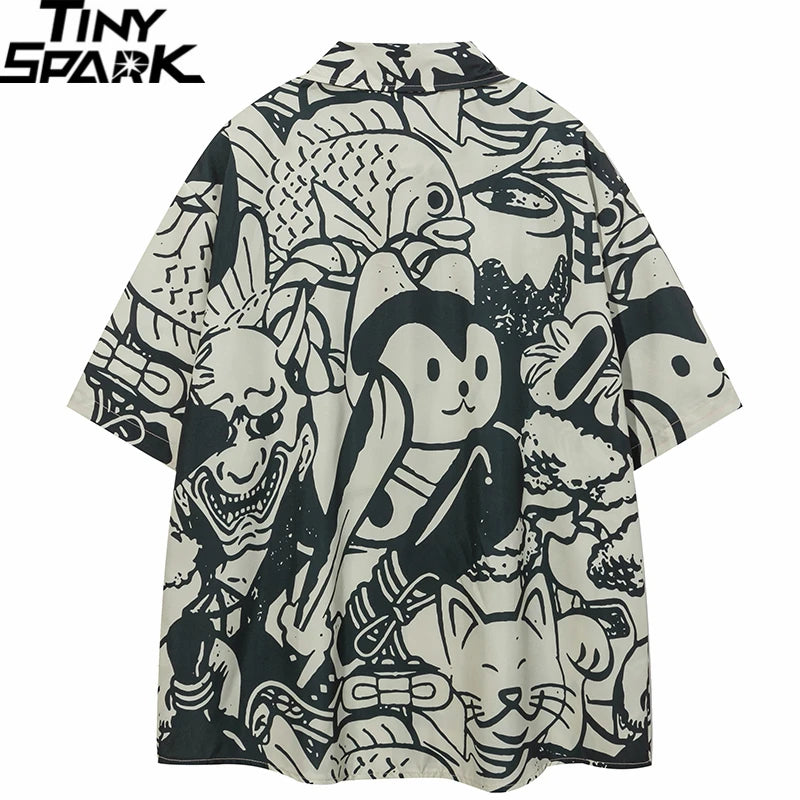 Beach Graphic Shirt — back view