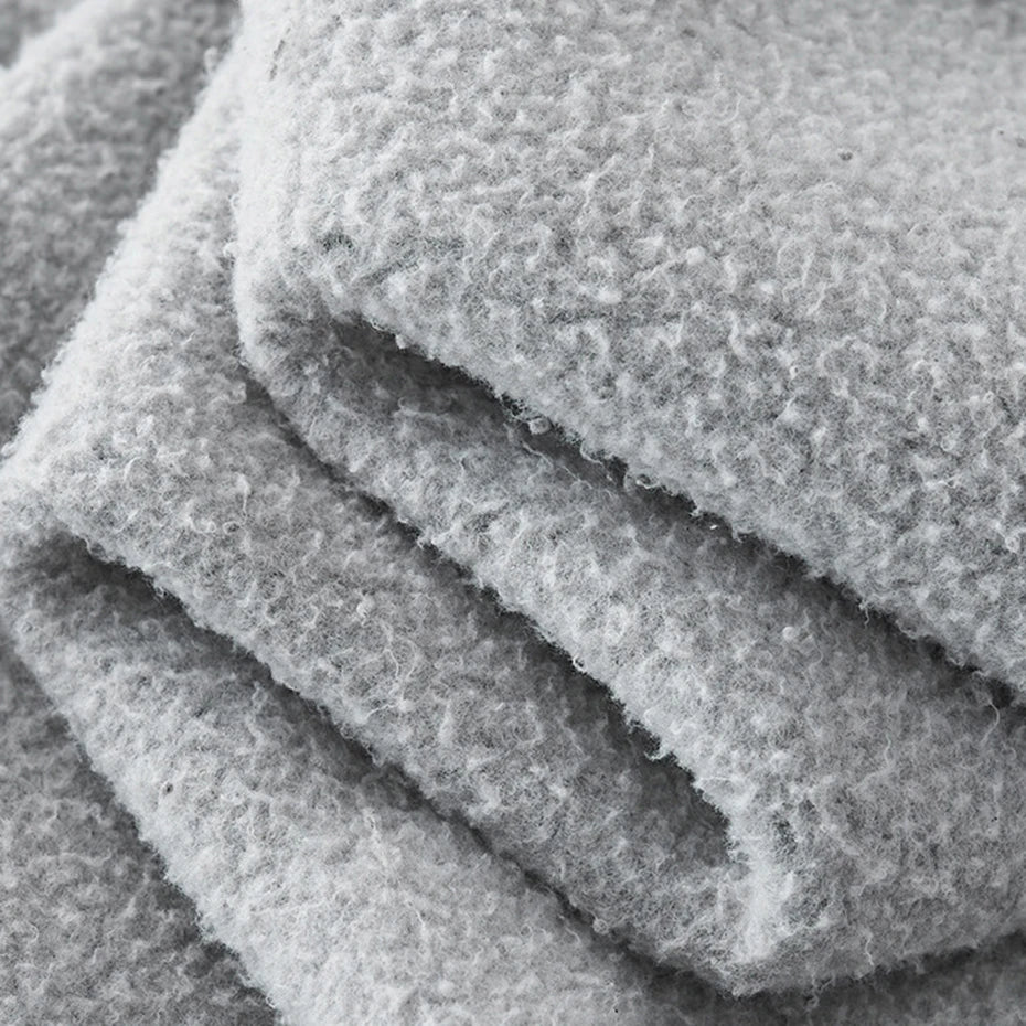 Pullover Vintage Oversized Hoodie — fabric close-up
