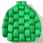 Padded Loose Puffer Jacket — detail shot