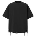 Y2K Ripped Oversized T-Shirt — detail shot