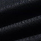 Black Spliced Graphic Oversized T-Shirt — detail shot