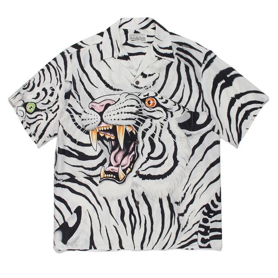 Tiger Oversized Shirt — back view