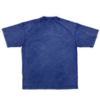 Vintage Eyes Patchwork Loose T-Shirt — front view