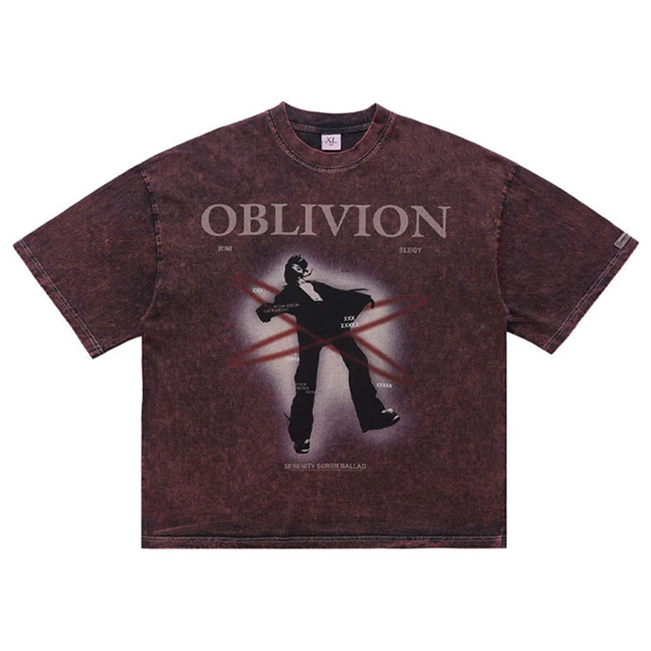 Tshirts Vintage Oversized T-Shirt — front view