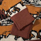 Vintage Knit Oversized Sweater — detail shot
