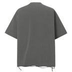 Y2K Ripped Oversized T-Shirt — front view