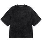 Wax Vintage Print Oversized T-Shirt — front view