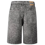 Rhinestone Denim Shorts — detail shot