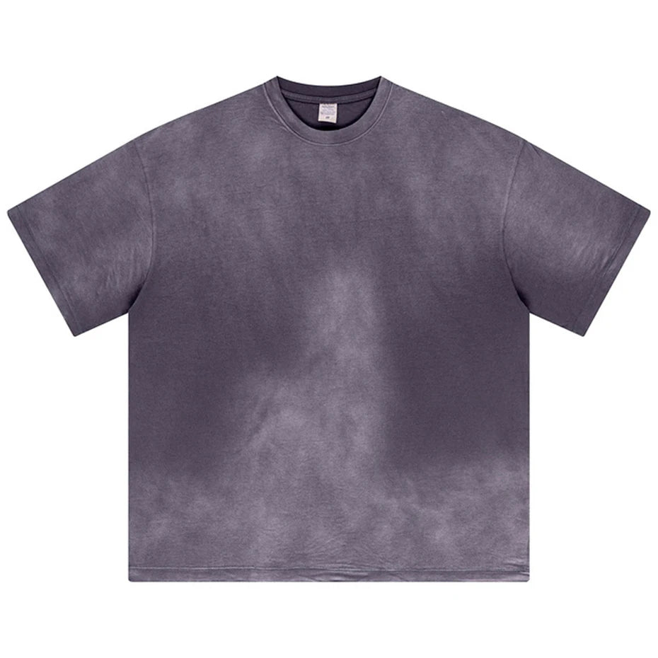 Retro Vintage Washed Oversized T-Shirt — back view