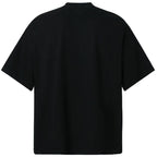 Black Loose Oversized Tee — front view